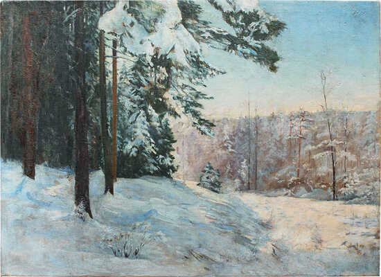 Неизвестный художник. Зима